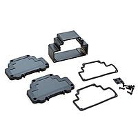 Bud Industries DMX-4777-B DIN Rail DIN Rail Extruded Aluminum Box 3.9 X 1.7 X 2.7"