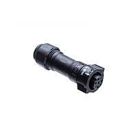 Amphenol LTW BD-04BFFA-QL8AP0 Standard Circular Connector X-Lok, Standard Size, Plastic, 5A, 04 pins, Female Connector, Female Contact, Straight, Push Lock, Crimp, Field Installable, F5.0 - F10.0mm, IP68