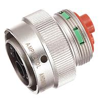 Amphenol SINE Systems AHDM06-18-06SN-C030 Connectors 2 Position, Plug, So al Seal, Wide Threa