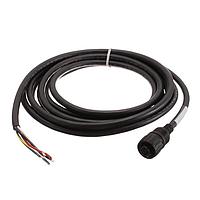 Amphenol Tuchel CA0161B22305012 DC Power Cord 4POS F TO LEADS 16AWG CABL ASSY 5M