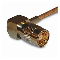 Amphenol RF 142286 Connectors SMB R/A PANEL SNAP LOCK 179 75 OHM