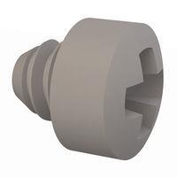 Essentra Components 010440WF009 Phillips Fillister Phillips Screw, #4-40 Thread, 3/32 Lg