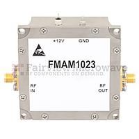 Fairview FMAM1023 1.5 dB NF Low Noise Amplifier Operating From 1.2 GHz to 1.4 GHz with 25 dB Gain, 10 dBm P1dB and SMA