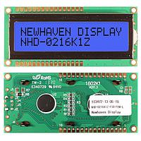 Newhaven Display NHD-0216K1Z-FSB-FBW-L LCD Character Display Modules FSTN (+) Transfl 80.0 x 36.0