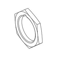 Eaton Souriau-Sunbank UTL10NUT Accessories UTL nut Size 10