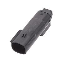 Molex 33481-2201 Connectors MX150 PLG 01X02P A/2 BLK