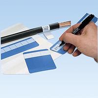 Panduit PSWM-750Y Marker Card Write-On Self-Lamin Wire Marker Car