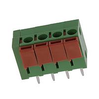 Molex 39700-0904 Fixed Terminal Blocks SPRG TERM BLK VERT 5.00MM 4C-GREEN