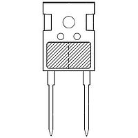 Micro Commercial Components (MCC) MUR6060B-BP Fast Recovery Rectifiers 60A 600Vr 420Vrms 600V 300A 1.7Vf