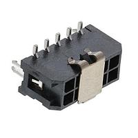 Adam Tech DML-24-A-V-T-SMT-BL-PP-T/R Shrouded CONN HEADER SMD 24POS 3MM