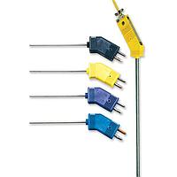 OMEGA GEQIN-18G-24 Low Noise Thermocouple Probes with Standard Size Connectors (Thermocouple, E, 650 °C)