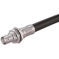 HUBER+SUHNER 24_BNC-50-7-3/133_NE Connectors BNC straight bulkhead cable jack(f)