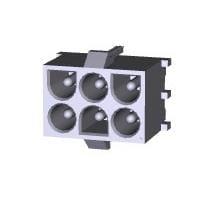 AMP Connectors - TE Connectivity 194260-1 Heavy Duty Power Connectors HC VPM MNL 6 CIR LUB.