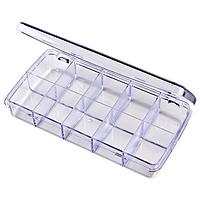Flambeau DB213 Multiple Compartment 10-Compartment Box 7" X 3 3/8" X 1 1/8" (17.78 x 8.57 x 2.86 cm)