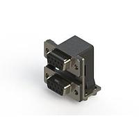 EDAC 662-009-664-047 Dual Port D-Sub Connectors Right-angle Dual Port D-Sub Connector