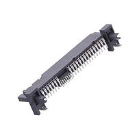 Amphenol FCI 10123000-001C-TRLF Serial Connectors SAS 30 Connector Receptacle Vertical Surface Mount Wide Base 29 Positions 12Gb/s