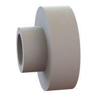 Essentra Components 12SWS2522 Shoulder Washer Shoulder Washer, .268 ID, .700 OD, .375 Shank OD