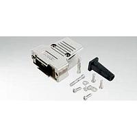 Amphenol CONEC 165X17619X EMI/RFI Shielded Backshell DSUB 9-50POS SDE ENTRY METAL HOOD