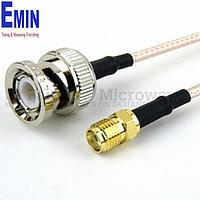 Fairview  FMC0813316 BNC Male to SMA Female Cable RG-316 Coax