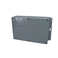 Bud Industries PN-1325-DGMB Electrical Enclosures IP65 NEMA 4X Box Dark Gray with Mounting Brackets (8.7 X 5.8 X 2.2 In)