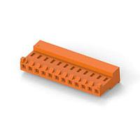 AMP Connectors - TE Connectivity 4-644284-2 Receptacle Housing 12P MTA156 ASY 18AWG ORA LF
