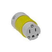 Molex 1301440050 Receptacles 5-15 CONN HI-IMPACT YEL