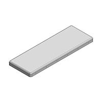 Masach Tech MS593-20C EMI/RFI Shield Cover, Two-Piece 59.9 x 21.2 x 3mm Two-piece Drawn-Seamless RF Shield/EMI Shield COVER (CRS)