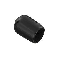 Essentra Components DM0313-1/2A Round End Cap ROUND DIP MOLDED END-CAP:PVC DIP BLACK