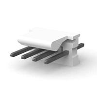 AMP Connectors - TE Connectivity 644518-4 Unshrouded 4P VERT F/L HDR