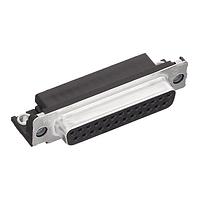 AMP Connectors - TE Connectivity 745783-4 Receptacle RECP FRNT MTL SHL 25