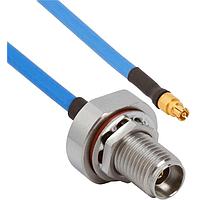 Amphenol SV Microwave FSSMPM-085-FB292-060 RF Cable Assemblies SMPMStraight F  2.92mm BKHD F 6"Cable