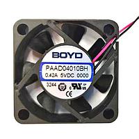 Aavid PAAD26025BB-P000 Axial DC Axial Fan, 60x60x25mm, 24VDC, 26.1CFM, 0.18A, 40dBA, 5000RPM, 0.26inchH2O