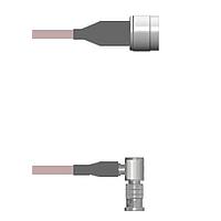 Amphenol Custom Cable Q-2I05G0005010i RF Cable Assemblies N-SP/HDBNC-RP G316 10I