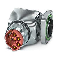 PHOENIX CONTACT 1621561 Right Angle Male Device/Panel M23 Hybrid 4+4+4+PE
