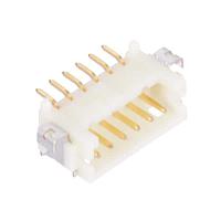 Hirose Electric DF13-6P-1.25H(51) Shrouded 6P SNG ROW PIN HDR R/A SMT