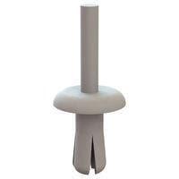 Essentra Components 61PR010400 Push-In Rivet Push Rivet, .250 Hole, .281-.500 Panel Thk