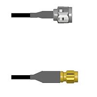 Amphenol Custom Cable Q-2K067000M008i RF Cable Assemblies N-SP/SMA-SP LMR24 8I