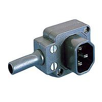 Bulgin PX0685 Inlets AC ANGLED MALE CONN