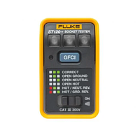 FLUKE ST120+ GFCI Socket Tester with Beeper