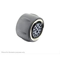 Eaton Souriau-Sunbank UTGX614E15S Plugs Plug, without backshell, with 15 female solder contacts, IP68/69K in unmated conditions