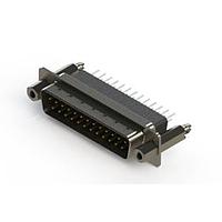 EDAC 627-025-641-077 D-Sub Connectors - Standard Density Vertical Metal Body D-Sub Connector