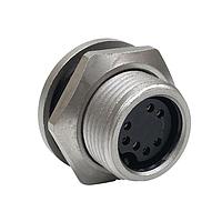 CONXALL SF4282-7SG-3ES Connector Assemblies Pnl Mnt 7 Fem Skts Sldr Sld w/Epoxy