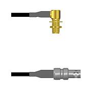 Amphenol Custom Cable Q-2P00Q0003048i RF Cable Assemblies SMA-RJB/HDBNC-SJ G174 48I