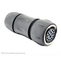 Eaton Souriau-Sunbank UTGX6JC14E15S Plugs Plug, with cable gland backshell, with 15 female solder contacts, IP68/69K in unmated conditions