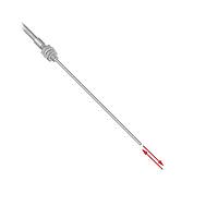 Banner Engineering PBTP43TMB5 Plastic Fiber Sensors Plastic Fiber, Diffuse Reflective; Core Dia.: 1 mm; Fiber Length 1 m; Thread, Probe; SteelSkin, TMB5 Termination