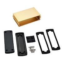 Bud Industries EXN-23353-GD PCB Enclosure Extruded Aluminum Enclosure Gold (1.4 X 4.5 X 2.7 In)