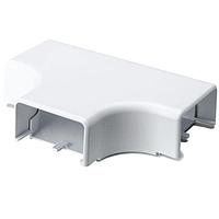 HellermannTyton TSRP3W-21-1 Wire Ducting & Raceways Tee Cover, 1-3/4", 1" Bend Radius, PVC, White, 1/bg