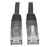Tripp Lite N200-002-BK Cat 6 Cat6 GB Molded Patch Cable Black, 2 ft.