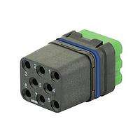 Eaton Souriau-Sunbank 8MQ2M0816BAE Modular Connectors - Push Pull MQuick module, sealed, without contact