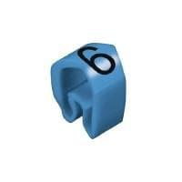 Weidmuller 0251311521 Wire Labels & Markers CLI C 2-4 BL/WS 6 MP